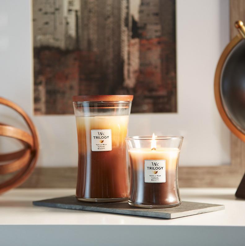 Woodwick: Trilogy Candle - Cafe Sweets (Large)