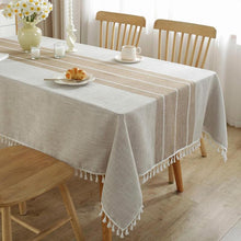 Load image into Gallery viewer, COMFEYA Waterproof Table Cloth - Brown