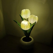 Load image into Gallery viewer, LUMIRO Tulip Night Light - White
