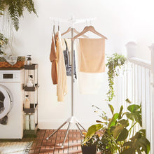 Load image into Gallery viewer, SONGMICS Clothes Drying Rack with 3 Rotatable Arms for Hangers