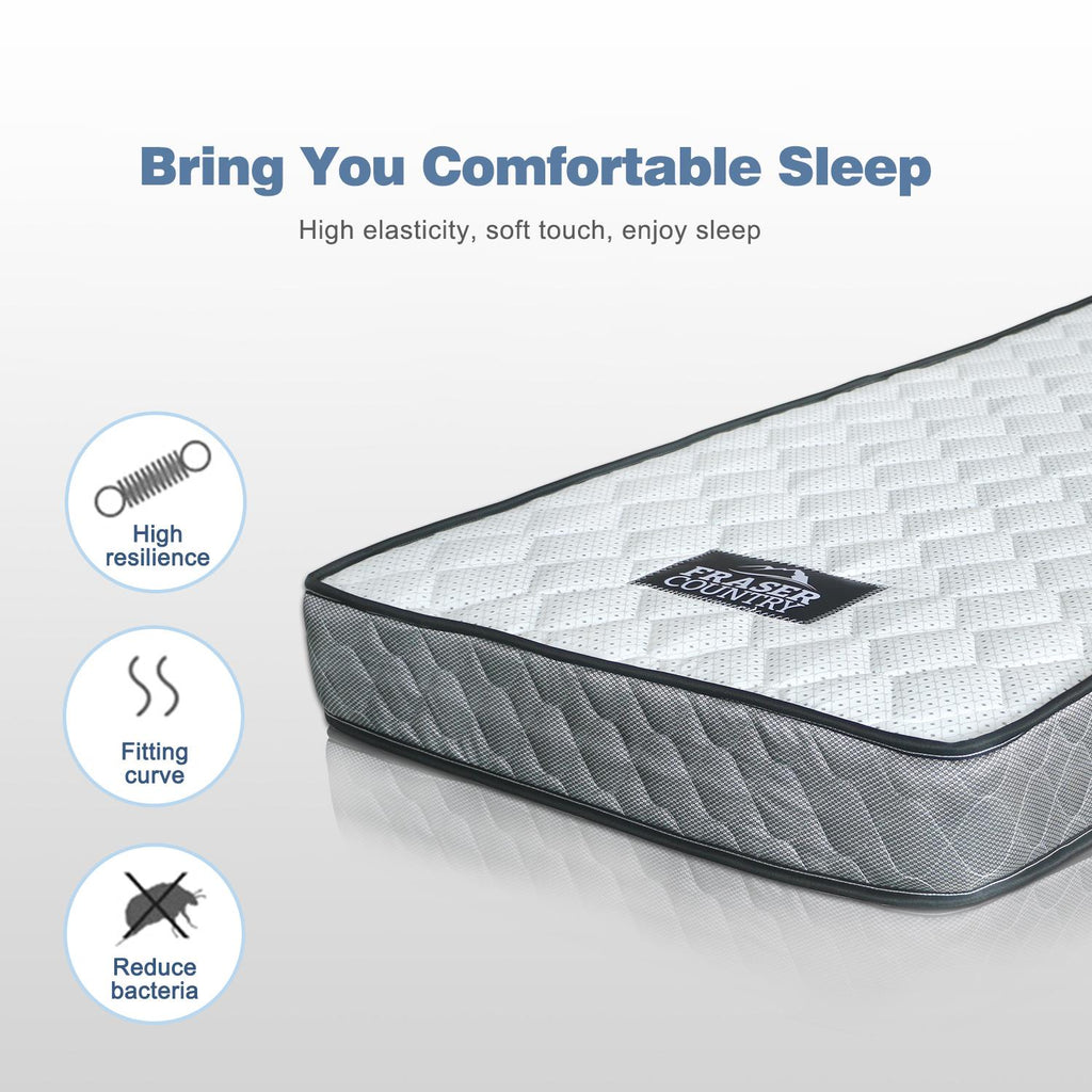 Fraser Country: Basic Bonnell Spring Mattress - Single