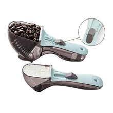 Load image into Gallery viewer, Plastic Adjustable Measuring Spoon Set (Set of 2)
