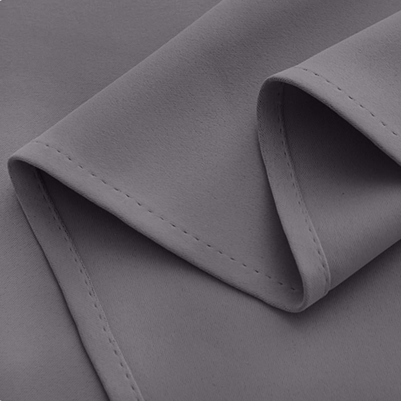 COMFEYA Outdoor and Indoor Blackout Curtains 130x240cm - Grey (2 Pack)