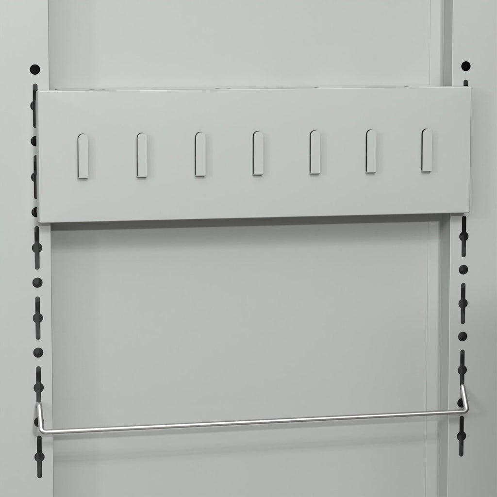 Fraser Country Milan Steel Tool Cart Cabinet - Light Grey