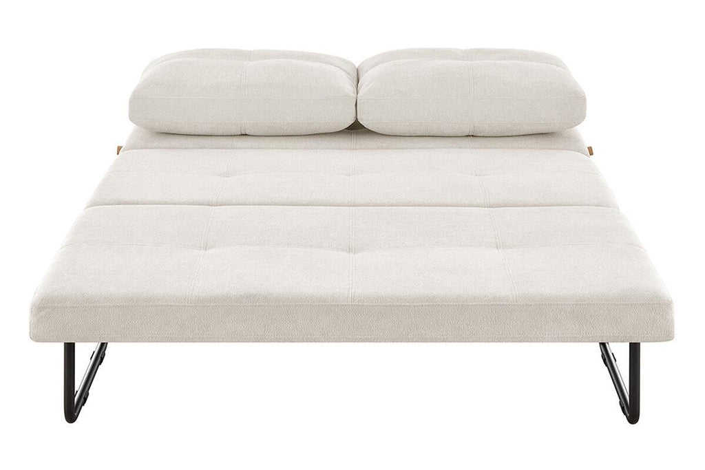 Shangri-La Brad Upholstered Double Sofa Bed (Natural)