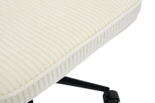 Load image into Gallery viewer, Gorilla Office - Ribbed Corduroy Office Chair - Ivory