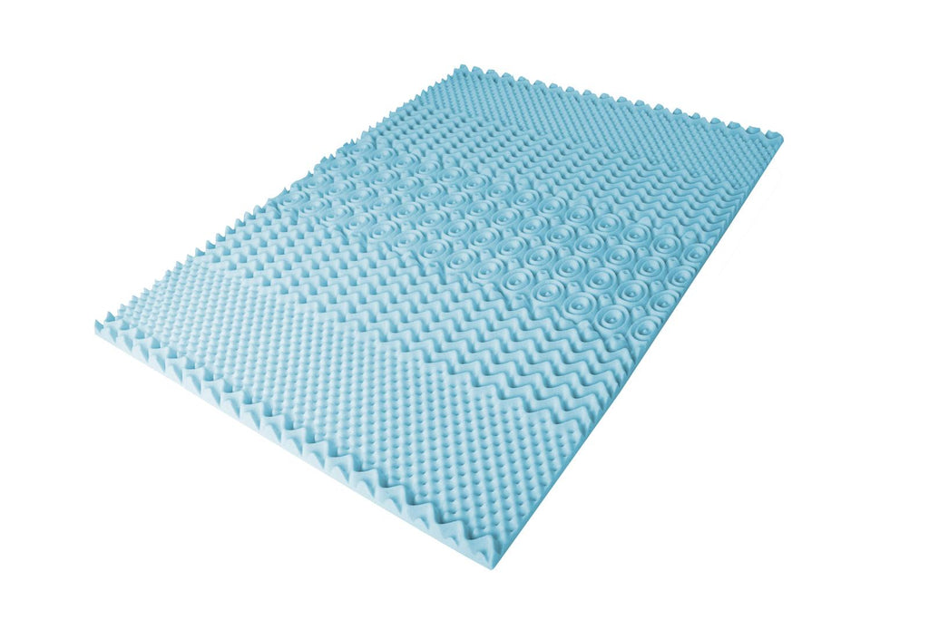 Fraser Country: Queen - 7 Zone Gel Infused Memory Foam Mattress Topper (5cm Thick)