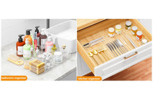Load image into Gallery viewer, 25 Piece Clear Drawer Organiser Set