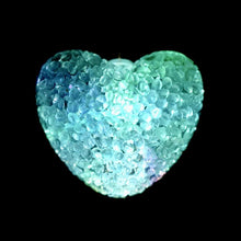 Load image into Gallery viewer, LUMIRO Outdoor Solar Heart Shaped Decorative Wind Chime - White