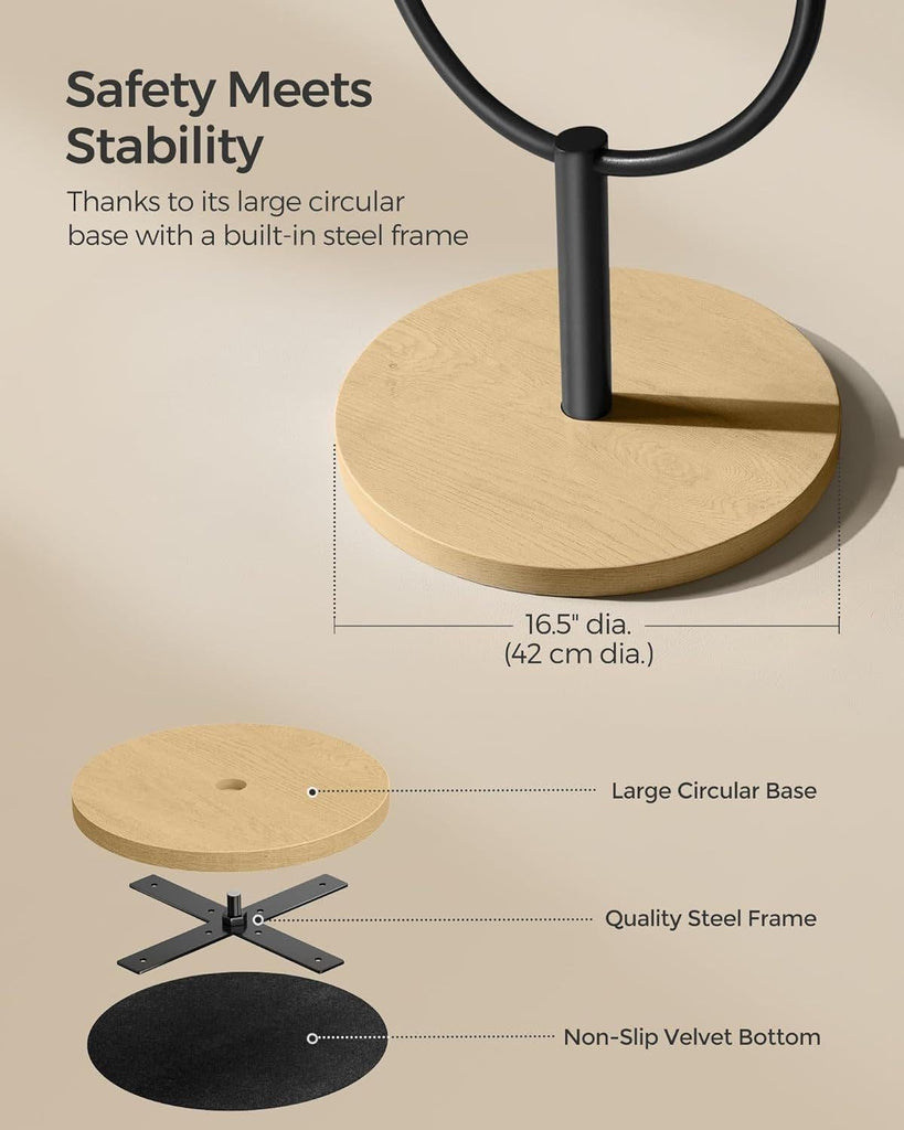 SONGMICS 3-in-1 Full-Length Floor Mirror