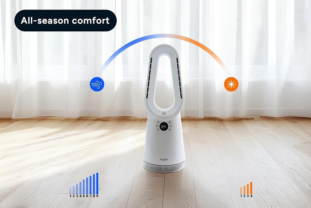 Kogan SmarterHome Bladeless Fan and Heater