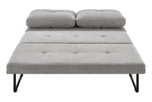 Load image into Gallery viewer, Shangri-La Brad Upholstered Double Sofa Bed (Grey)
