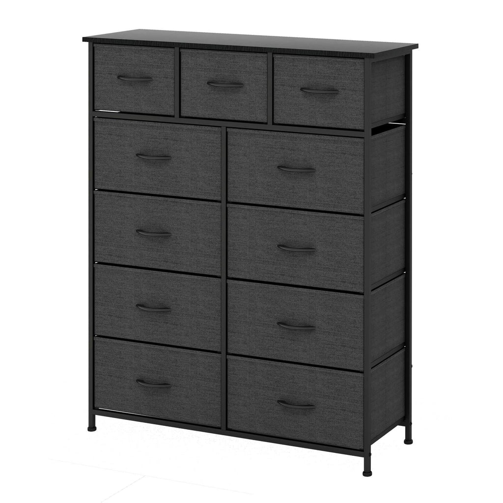 Fraser Country 11 Drawer Storage Chest - Dark Grey