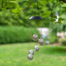 Load image into Gallery viewer, LUMIRO Solar Hanging Garden LED Ball Lights - White