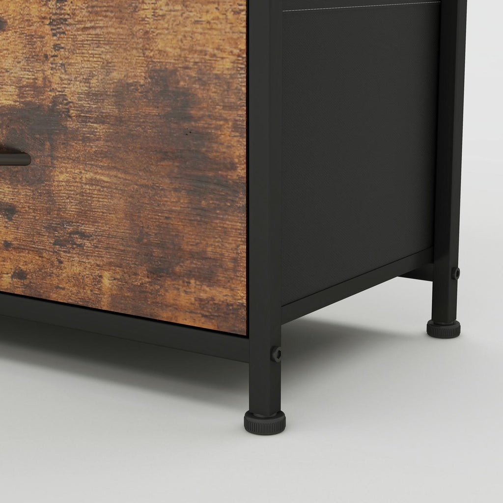 Fraser Country 11 Drawer Storage Chest - Rustic Walnut