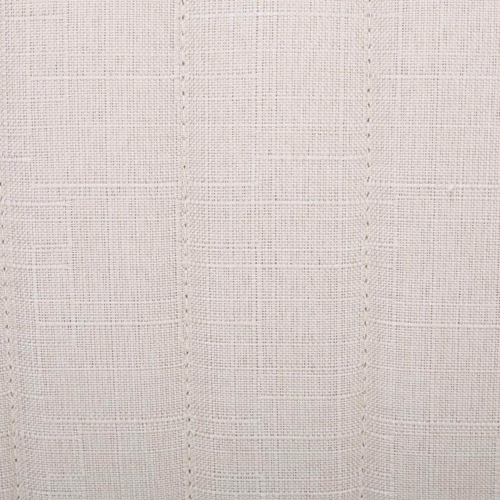 Gorilla Office- Ribbed Faux Linen Office Chair Ivory