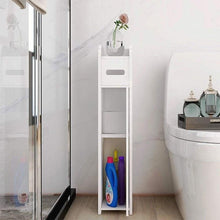 Load image into Gallery viewer, Bathroom Storage Cabinet (15x15x80cm)