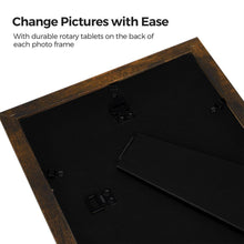 Load image into Gallery viewer, SONGMICS Collage Picture Frames (Pack of 10) - Rustic Brown