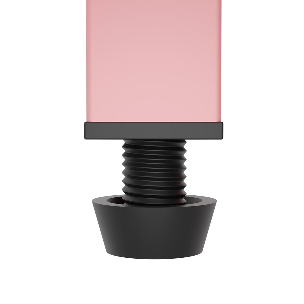 Fraser Country Milan Metal 1 Door Cabinet - Pink