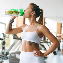 Load image into Gallery viewer, HYPERANGER 960ml Fruit Infuser Water Bottle - Green