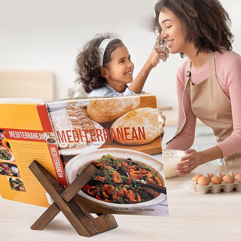 COOKOZZY Wood Cookbook Stand