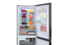 Load image into Gallery viewer, Kogan 412L Bottom Mount Fridge with Water Dispenser (Dark Stainless Steel)
