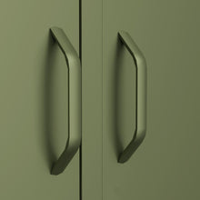 Load image into Gallery viewer, Fraser Country Milan Metal Side Cabinet - Olive Green