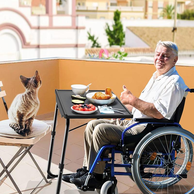 STORFEX Adjustable Folding Table - Black