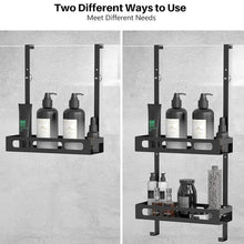 Load image into Gallery viewer, STORFEX Hanging Bathroom Storage Rack - Black