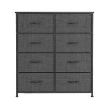 Load image into Gallery viewer, Ovela: 8 Drawer Storage Chest - Dark Grey