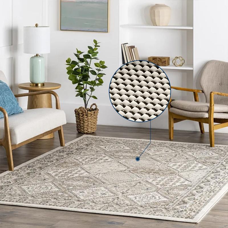 COMFEYA Non-Slip Rug Pads 120x200cm - Beige