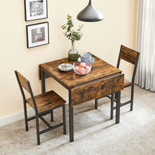 Load image into Gallery viewer, Vasagle : Folding Dining Table - Rustic Brown