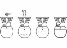 Load image into Gallery viewer, Bodum: Pour Over Coffee Maker (Cork)