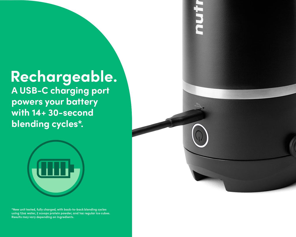 Nutribullet: Stainless Flip Blender - Black