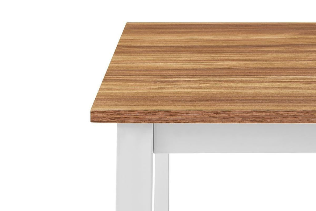 Ovela: Glasgow Study Desk (Walnut/White)