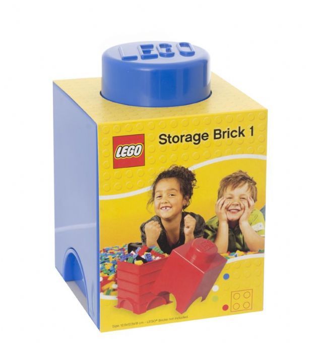 LEGO: Storage Brick 1 - Blue