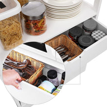 Load image into Gallery viewer, Vasagle Soglio Free Standing Storage Cabinet With 3 Open Shelves