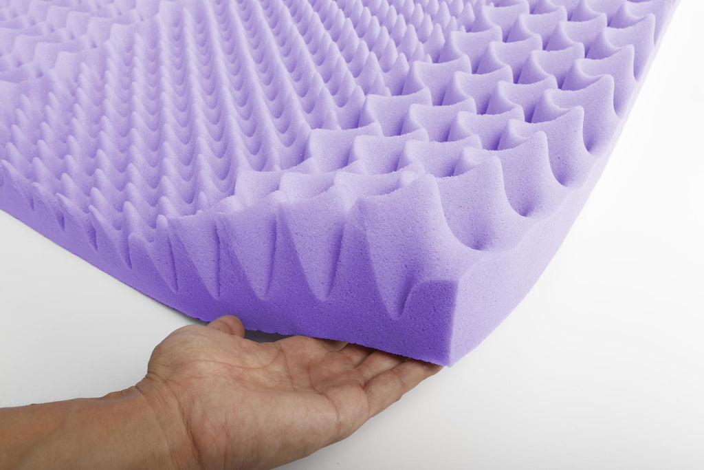 Fraser Country: Lavender Infused 7-Zone Memory Foam Mattress Topper - Queen (8cm Thick)