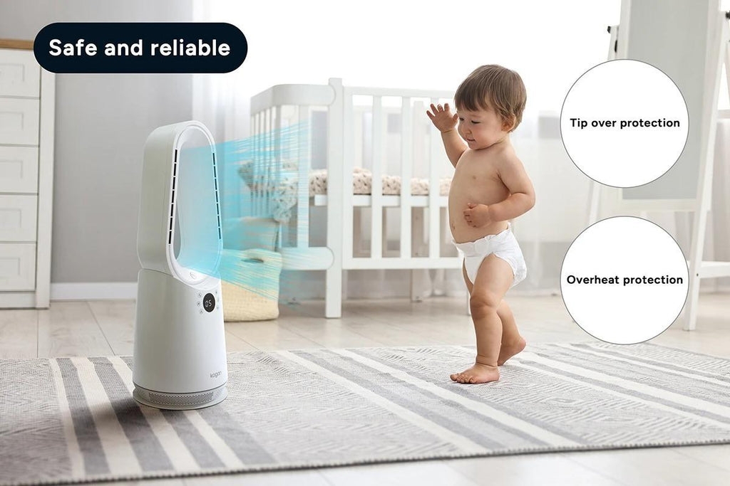 Kogan SmarterHome Bladeless Fan and Heater
