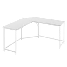 Load image into Gallery viewer, Vasagle L-Shaped Computer Desk - White