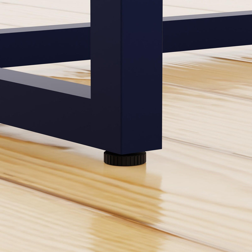 Fraser Country Milan Metal Cabinet With Two Mesh Doors - Navy Blue