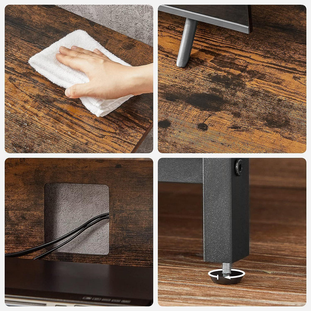 Vasagle 1.20M TV Cabinet - with Open Shelving