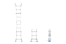 Load image into Gallery viewer, Certa Multi Purpose Foldable Ladder with Platform 2.8m