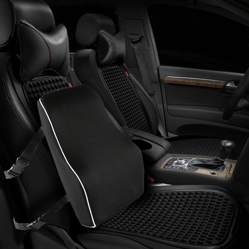 Breathable Lumbar Support Pillow for Office Chair & Car
