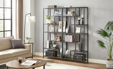 Load image into Gallery viewer, VASAGLE 6-Tier Bookshelf - Rustic Brown