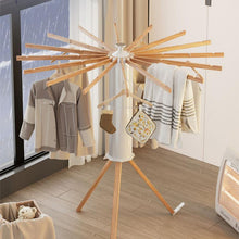 Load image into Gallery viewer, STORFEX Collapsible Tripod Clothing Rack