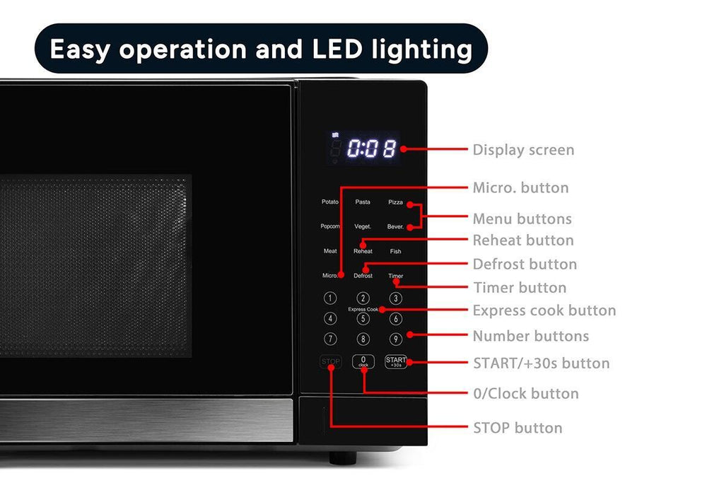 Kogan 25L Inverter Microwave Oven