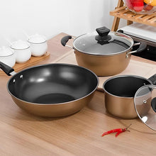 Load image into Gallery viewer, COOKOZZY 3 - Piece Nonstick Pots and Pans Set