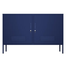Load image into Gallery viewer, Fraser Country Milan Metal Storage Locker &amp; TV Cabinet - Navy Blue