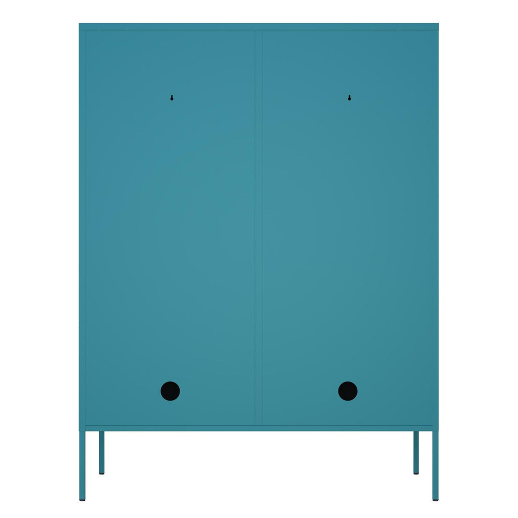 Fraser Country Milan Metal Side Cabinet - Mint Turquoise